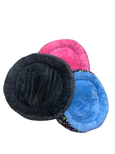 Non Slip Dog Bed - blue